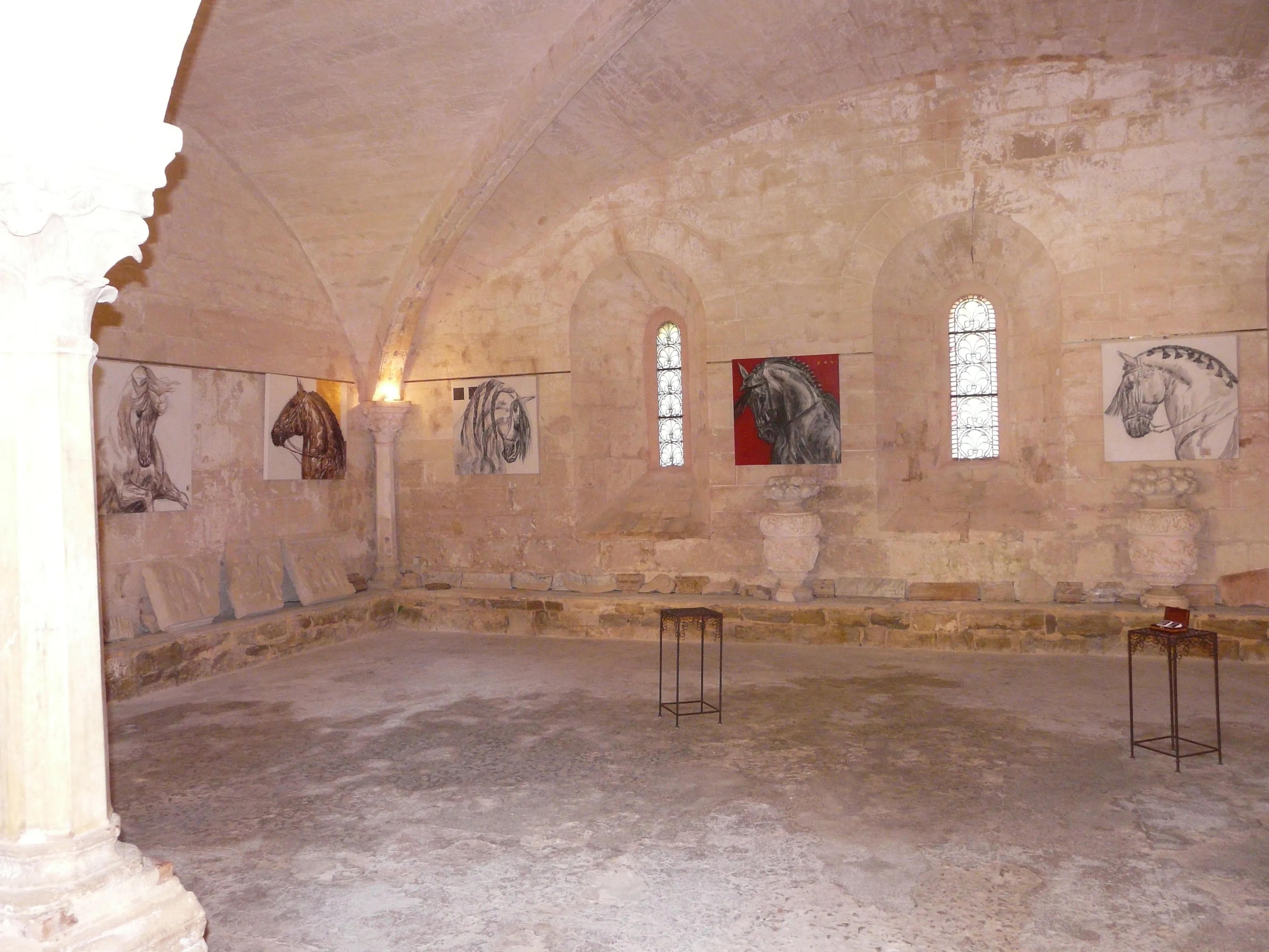 Stand de Graziella à l'Abbaye de Valemagne