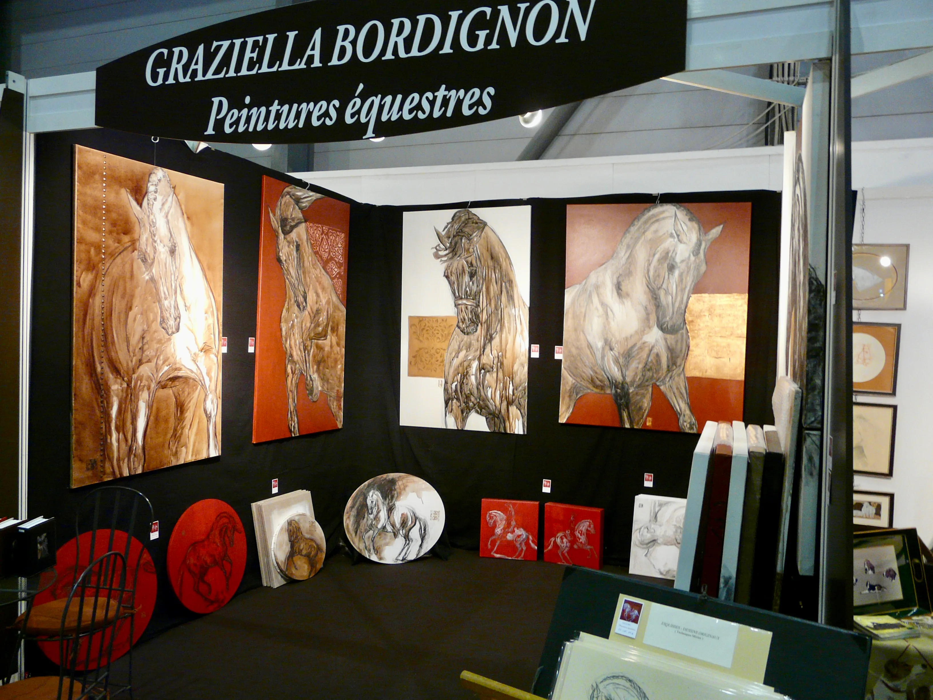 Stand de Graziella à Genève-Palexpo CSI 5°