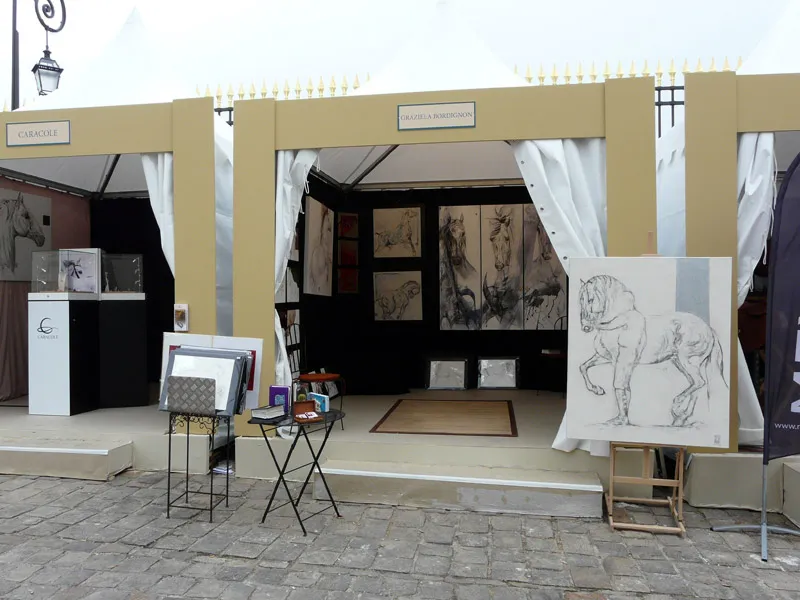 Stand de Graziella à Versailles